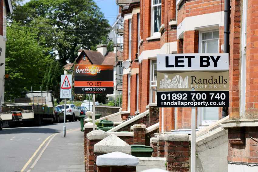 'To Let' sign prominently displayed, symbolising rental property and common UK landlord tax issues